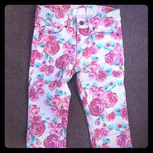 Nice flower jeans from H&M